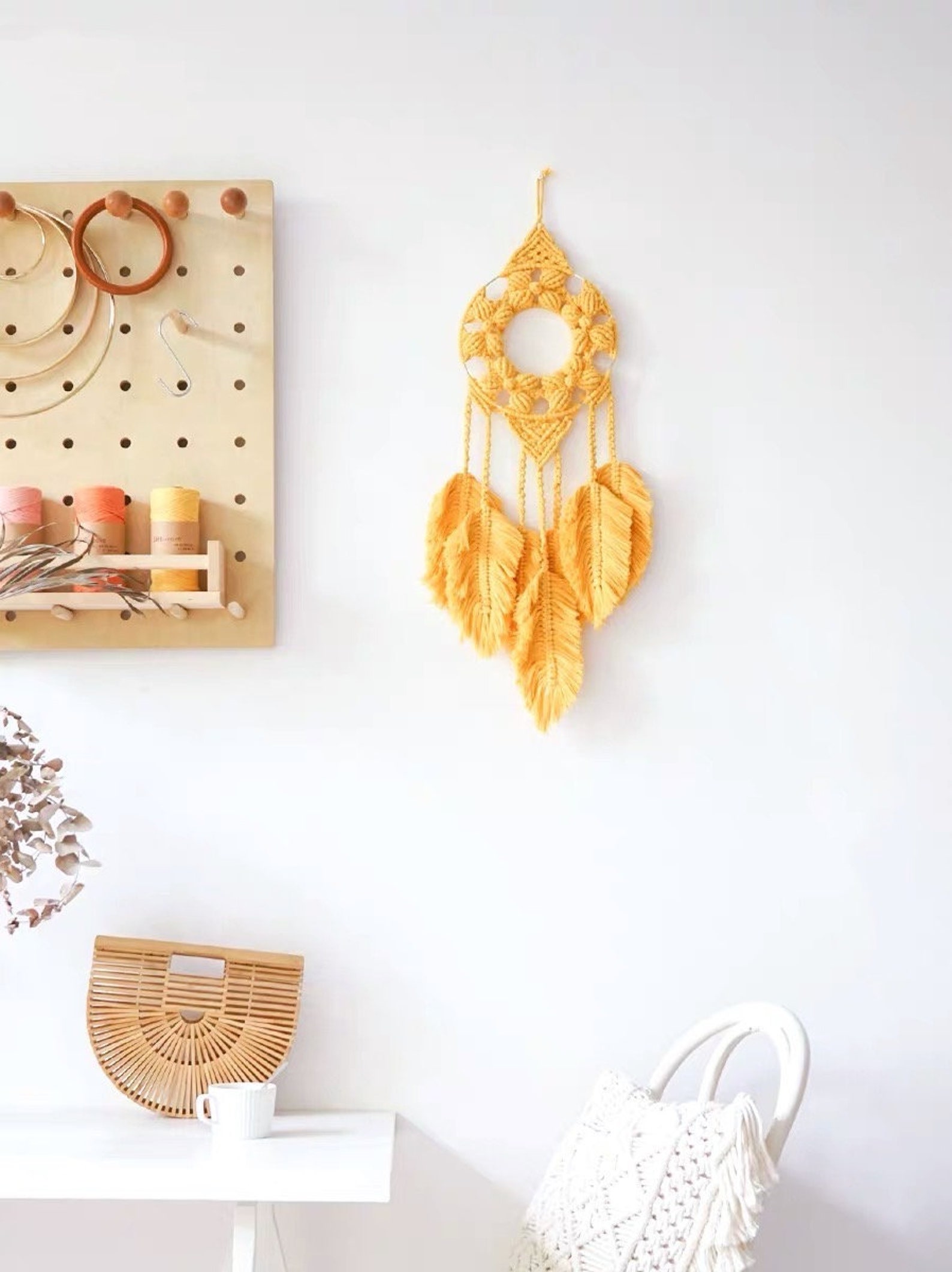 Macrame Wall Hanging DIY KIT Macrame Wall Hanging Kit with Etsy