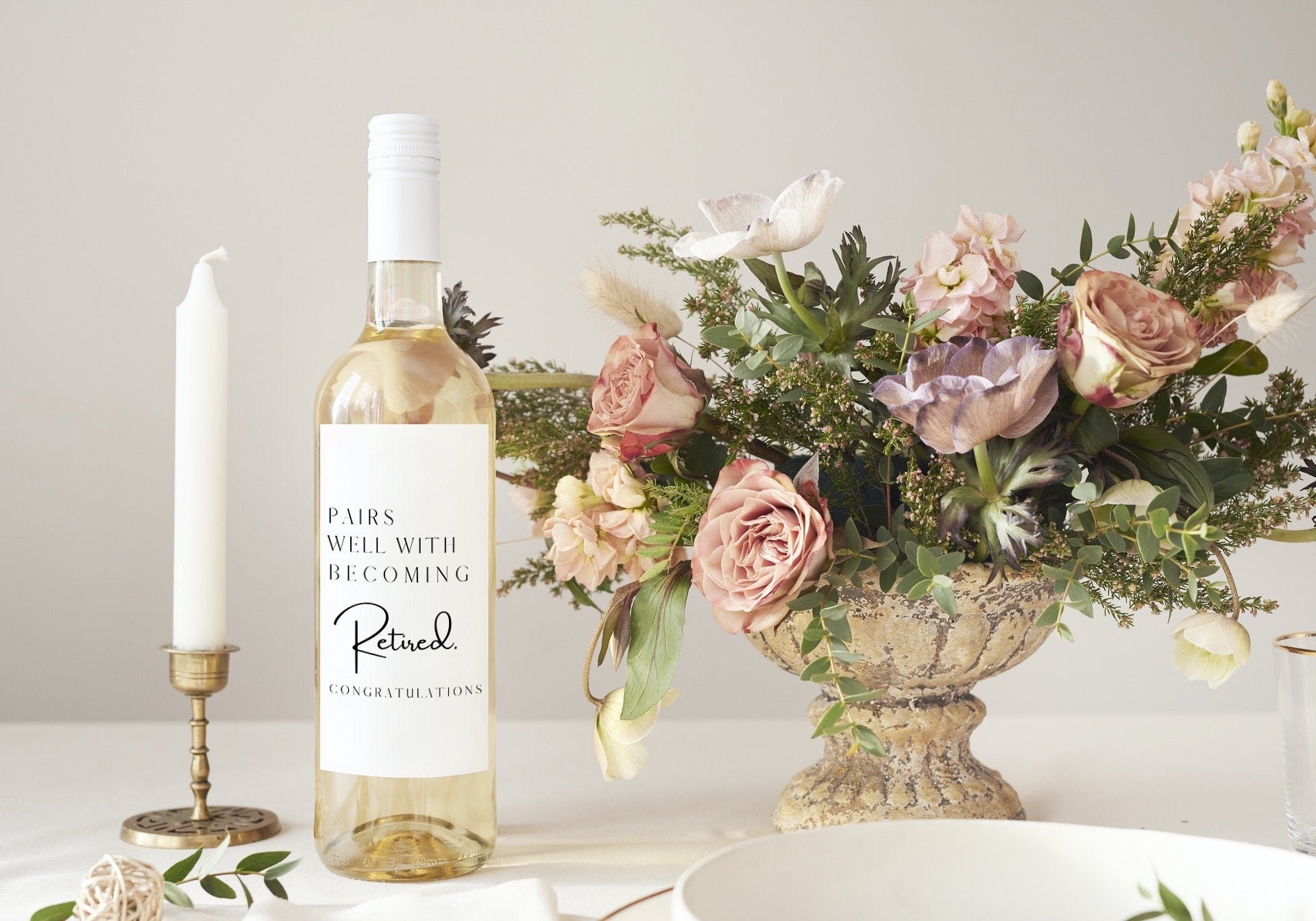 Pairs well with Retirement. Retirement gift for her. Etsy