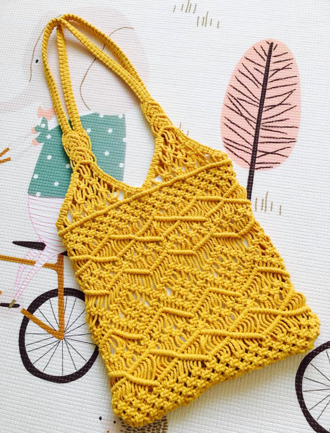 DIY Macrame Bag Boho Macrame Bag Kit Macrame Bag DIY Etsy