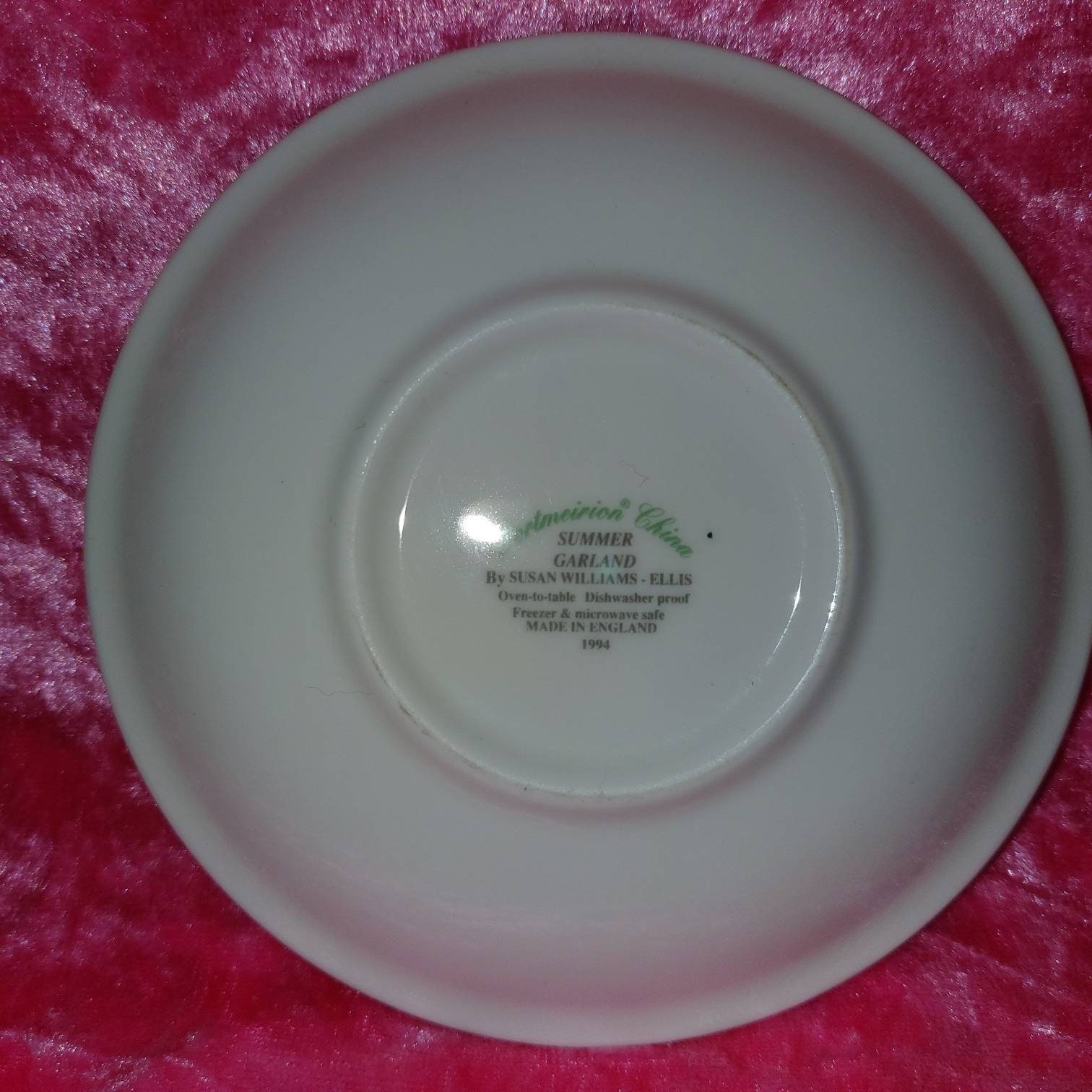 Vintage Portmeirion Summer Garland Plate por Susan Etsy