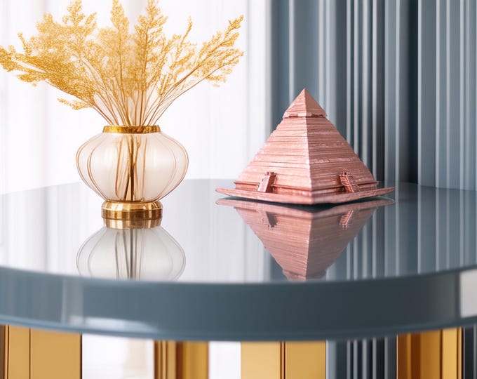 Giza Pyramid Statue -Table top Ornamental Sculpture-Home Decor
