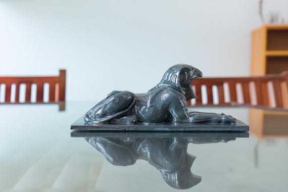 Egiptian Falcon Sphinx Sculpture- Home Decor-Antique Gift