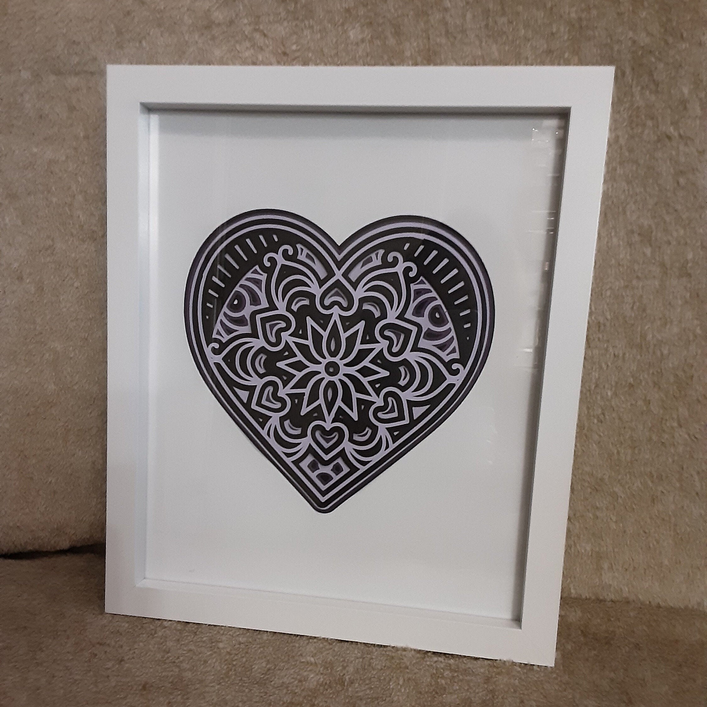 Free Free 332 Layered Mandala Heart SVG PNG EPS DXF File