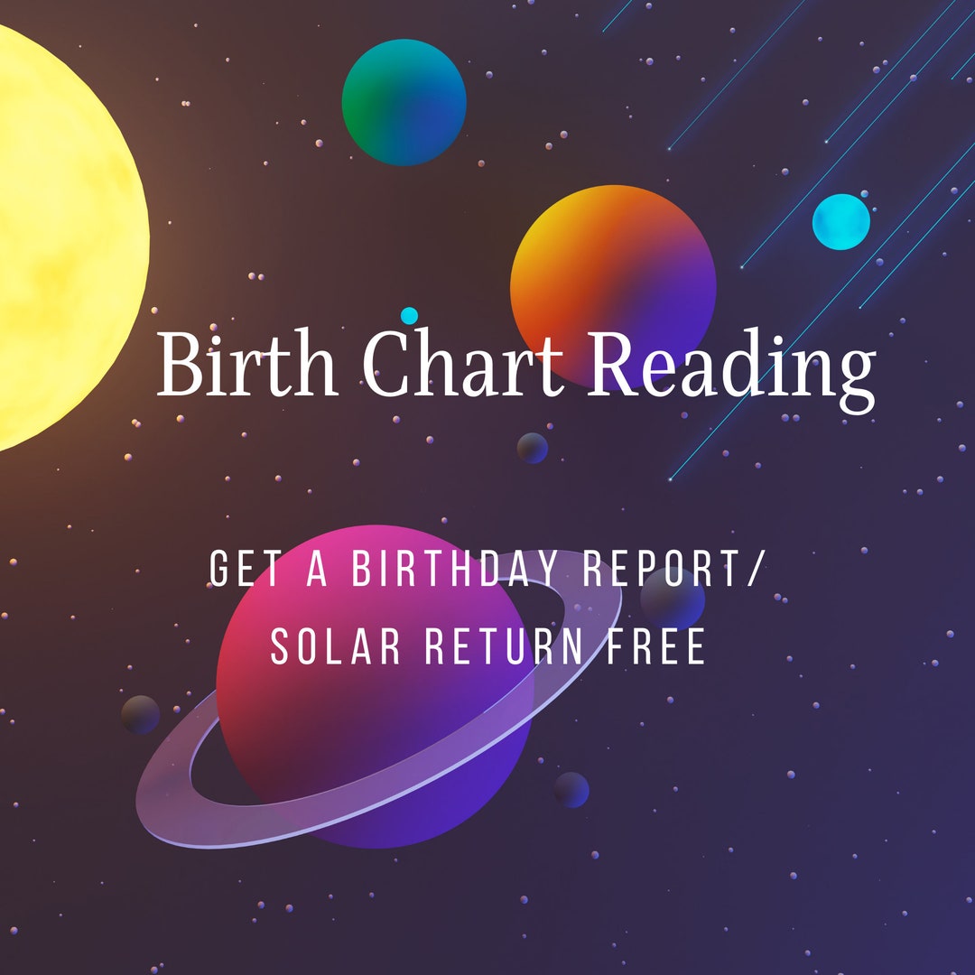 In Depth Birth Chart Reading, Birth Chart Analysis, Natal Chart Meaning