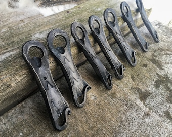 Forged bottle opener / handmade bottle opener / handmade tool / forged tool / blacksmith bottle opener / handbuild opener / handmade gift /