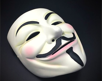 Guy Fawkes V for Vendetta Mask, wearable scale movie Helmet Cosplay Prop replica.