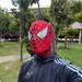 Customized Spiderman helmet,spider man Cosplay mask, Sam Raimi Mask,Adults version with Faceshell & 3D Rubber Web,Wearable life size props 