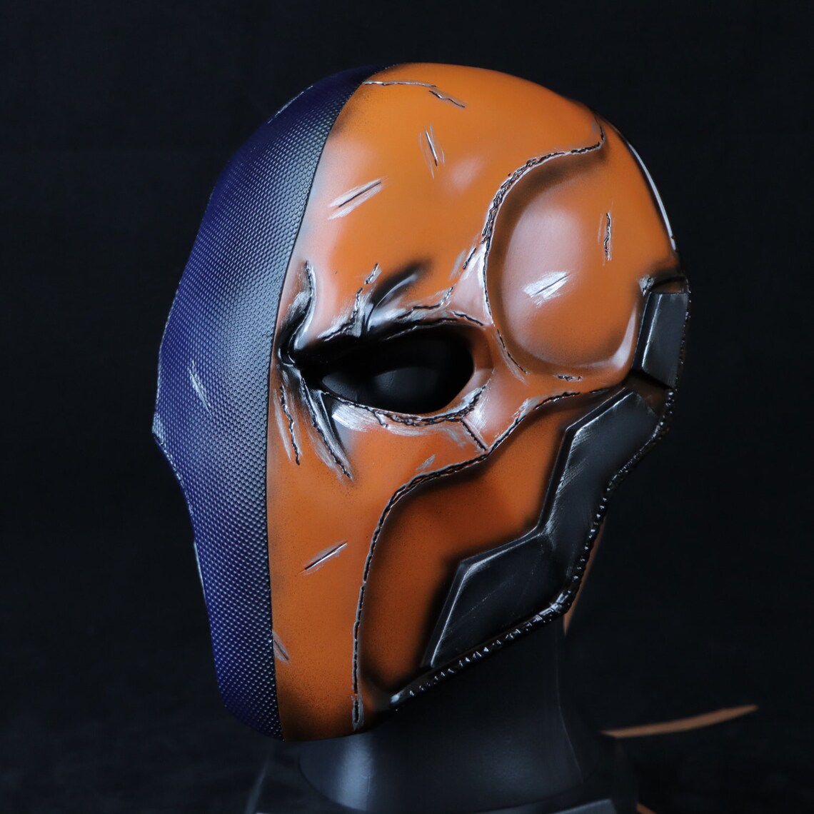 DC Deathstroke Helmet Deathstroke Cosplay Deathstroke Mask Etsy España