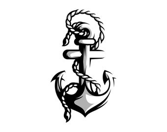 3dRose Nautical Anchor Drawing Book - Navy Blue & White 8x8 Inch Spiral Bound Sketchbook