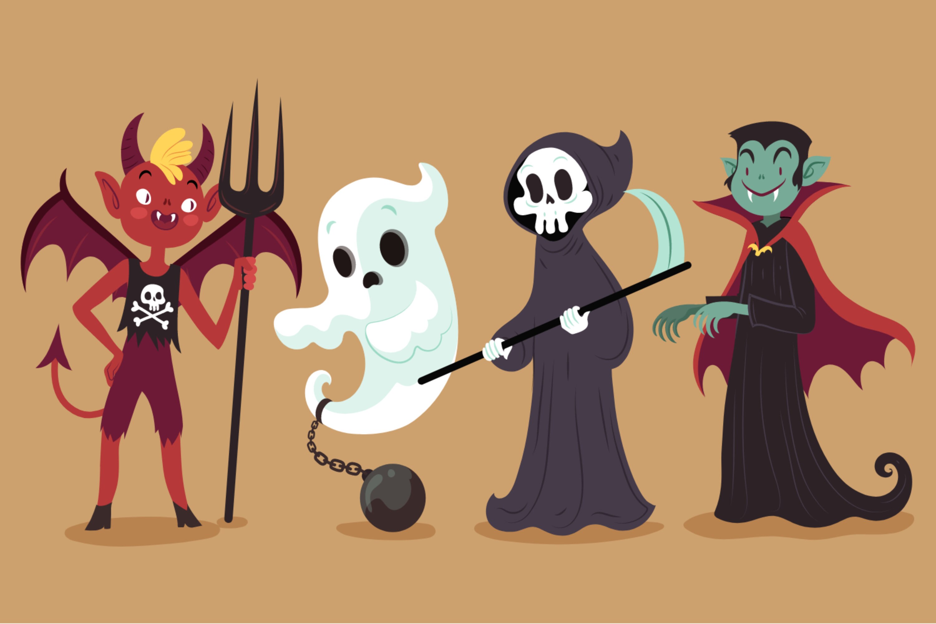 Common Halloween Monsters