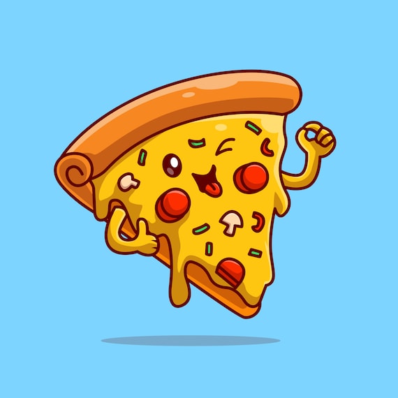 Hand Drawn Slice of Italian Cartoon Pizza Illustration SVG - Etsy Hand Drawn Slice of Italian Cartoon Pizza Illustration SVG - Etsy