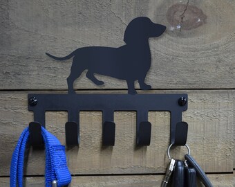 Black and Tan Dachshund Wiener Dog Breed Purse Bag Hanger Holder Hook 