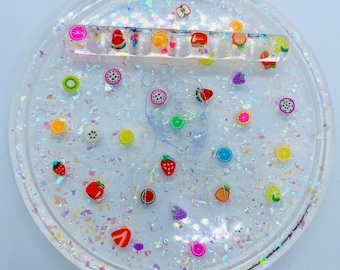 Paleta de unhas redonda personalizada pequena