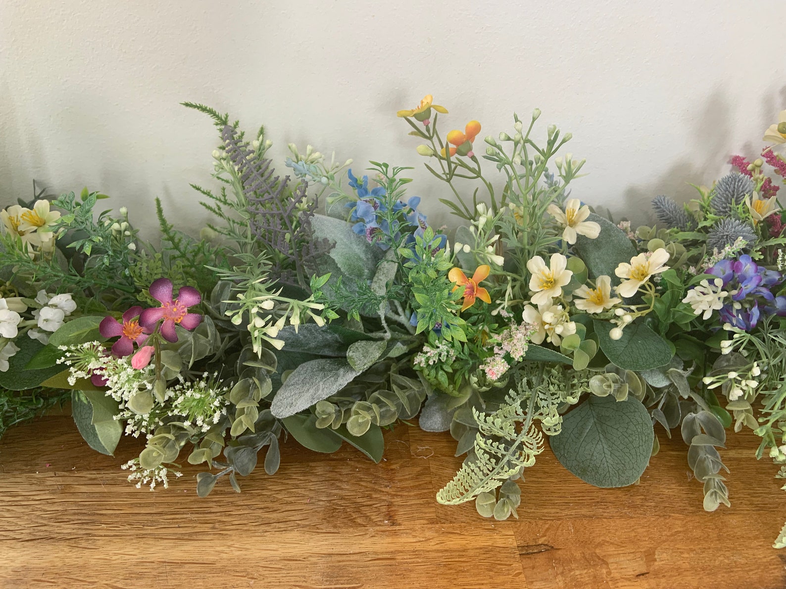 Create Your Own Wildflower Garland / Table Runner Etsy Canada
