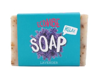 Lavender Natural Soap Bar - (100g)