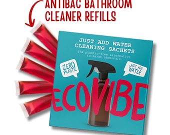 Bathroom Cleaner Refills- Ylang Ylang Scent - Cleaning Refill Sachets - Pack of 5