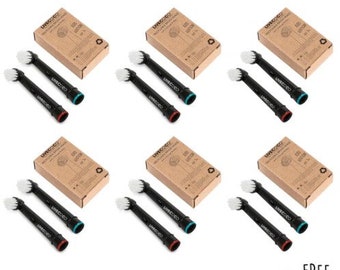 Recycelbarer Bürstenkopf, Kindergröße, ab 3 Jahren, Kompatibel mit der führenden Marke, weiche Borsten, ohne Tierversuche, BPA-frei