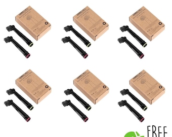 Recycelbare Bürstenköpfe (12 Zählungen) - Kompatibel mit dem führenden Marken-Closed Loop Recycling System - in Großbritannien ansässig