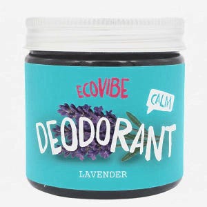 Natürliches Deo Balsam (60g mit ätherischen Ölen) - Lavendel - Handgemacht in Devon - Vegan - Ohne Tierversuche - Ohne Plastik