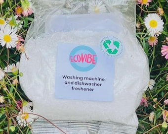 Washing Machine & Dishwasher Freshener - Lemongrass, Spearmint and Lavender Essential Oils Scent - 8 Uses