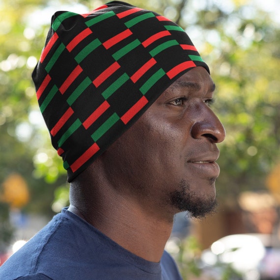 Pan African Flag All-over Print Beanie 