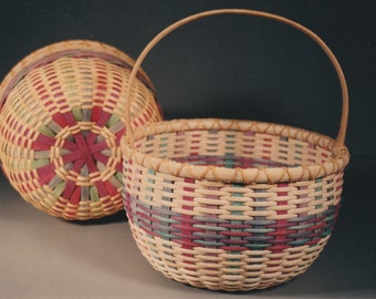 Descarga digital: Patrón de canasta de Pascua de Kim