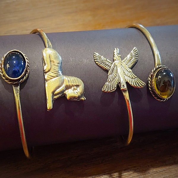 Egyptian Artisans Jewellery - Sphinx and Isis Bracelets