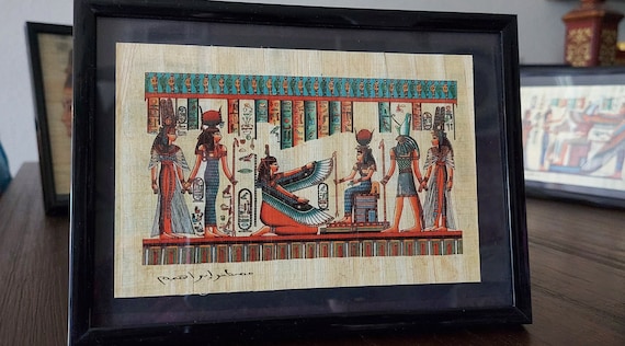 エジプトの職人 - パピルスの絵 - Etsy 日本
