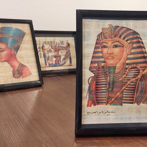 Egyptian Artisans - Papyrus Ancient Egypt Kings & Queens Drawings Gifts