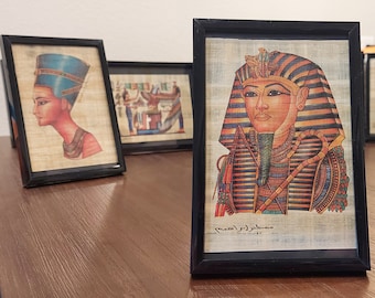 Egyptian Artisans - Papyrus Ancient Egypt Kings & Queens Drawings Gifts