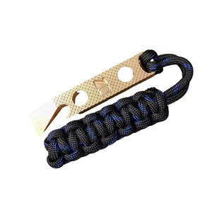 Paracord Lanyard: Cobra Stitch Design - Custom Colors and Loop Size
