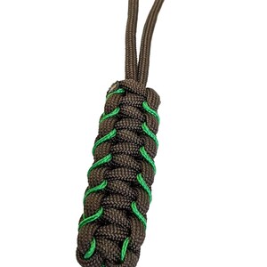 Paracord Lanyard: Custom Cobra with Decorative Stitch - Strong and Stylish Carry Loop