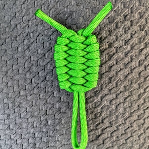 Custom Paracord Trilobite Key Fob Zipper Pull - Unique Gift