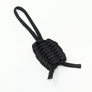 Custom Paracord Trilobite Zipper Pull: Handmade, Durable 550 Cord