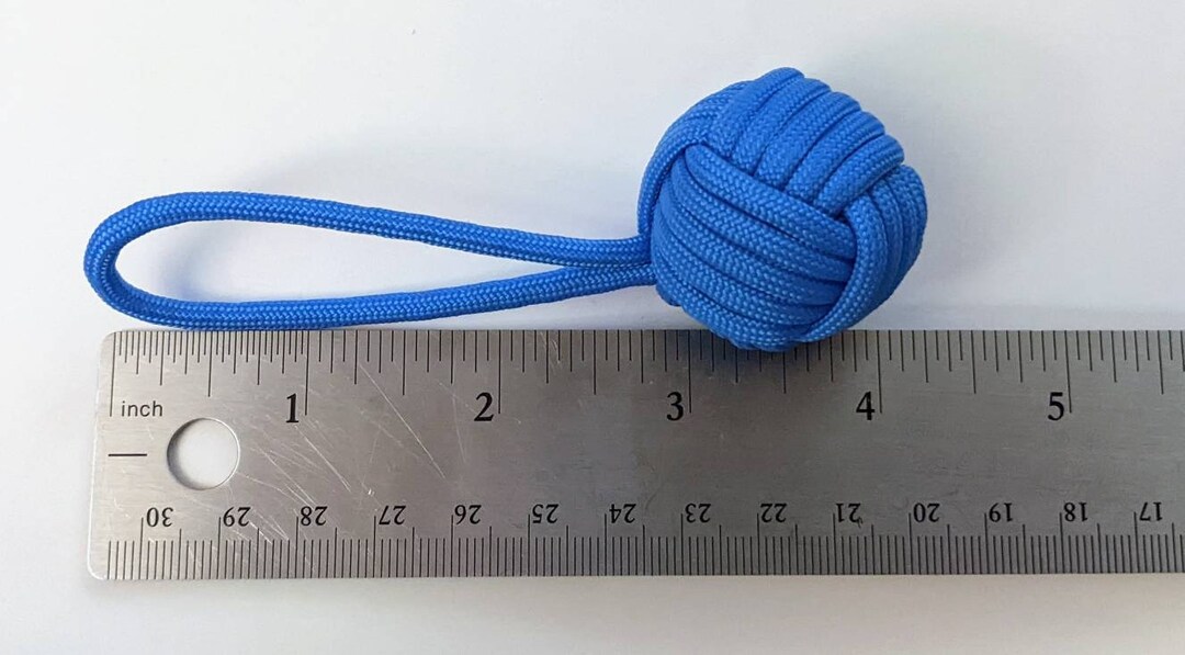 Custom Paracord Lanyard With Loop Monkeys Fist Design Etsy