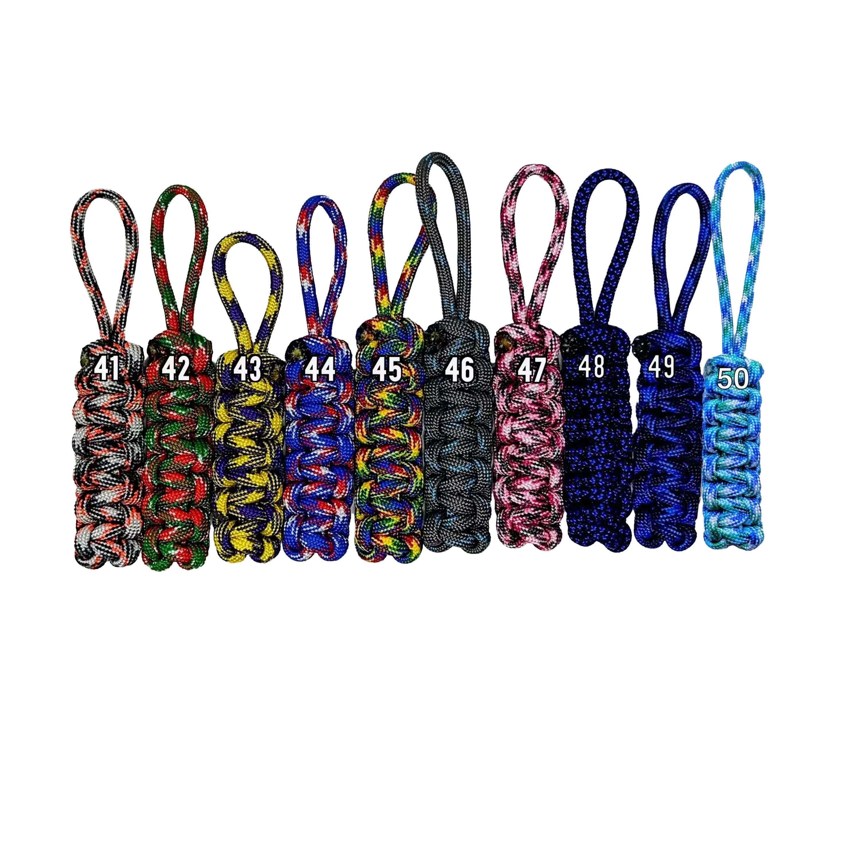 The Rattler Keychain: Custom Monkey Fist With Steel Ball Core - Etsy