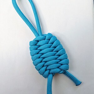 Custom Paracord Trilobite Key Fob Zipper Pull - Unique Gift