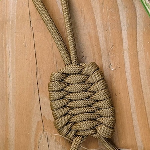 Custom Paracord Trilobite Key Fob Zipper Pull - Unique Gift