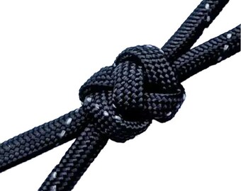 Crown and Diamond Paracord Lanyard - Handwoven, Strong 550 Cord