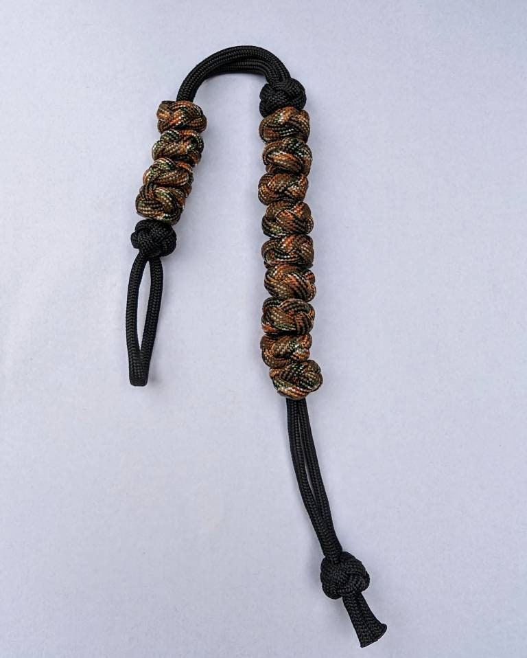 Customized Paracord Pace Counter Lanyard with Sliding Ranger Beads