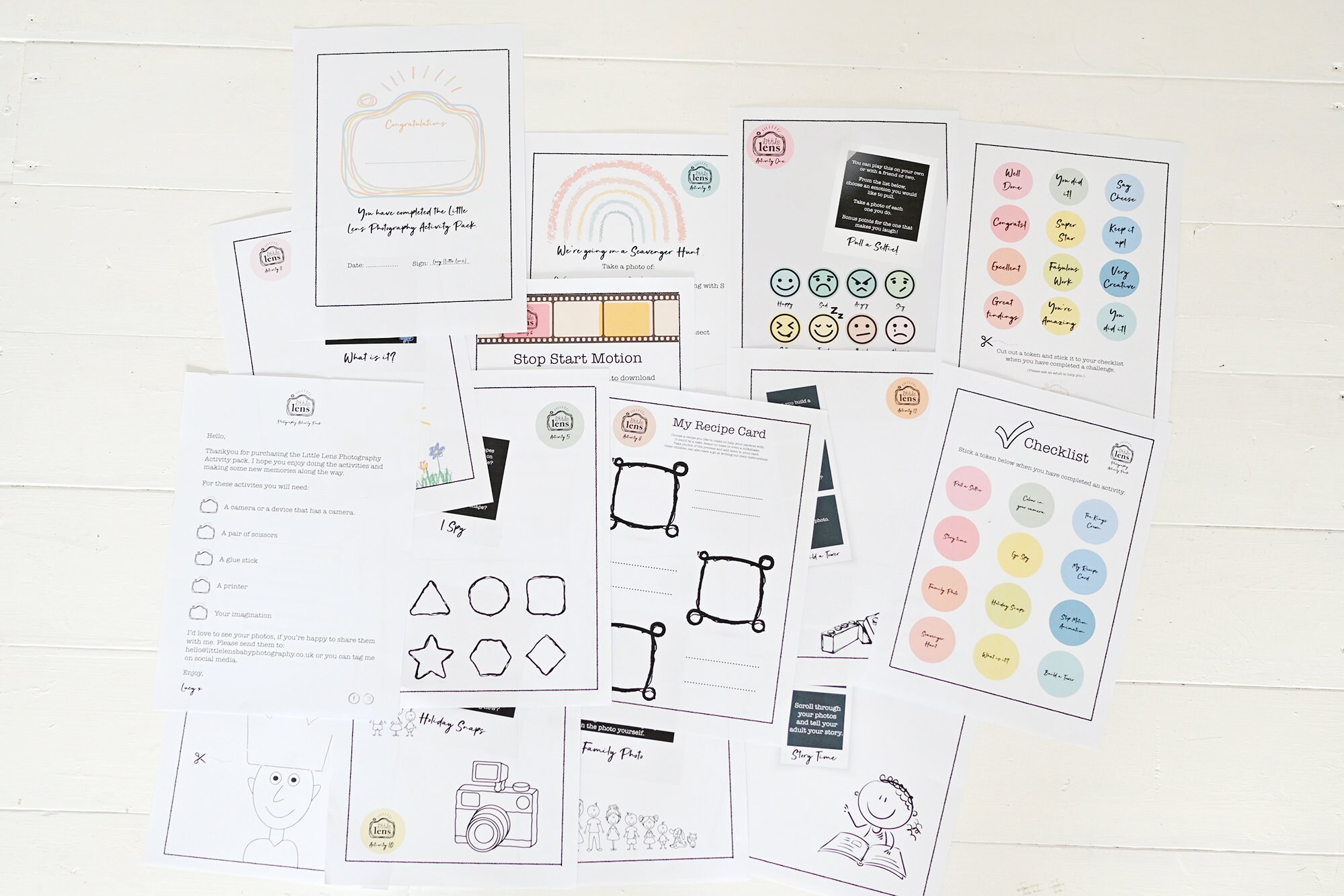 Free Printable Photography Worksheets
