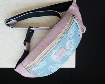 Personalized leather fanny pack/belt/hip/ bag