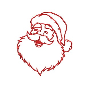 Merry Christmas Santa Retro Winter Season Xmas Embroidery Design for Janome for Brother Embroidery Machine