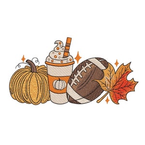 Tis The Season Fall Embroidery Design, Thanksgiving Embroidery Design, 3 sizes