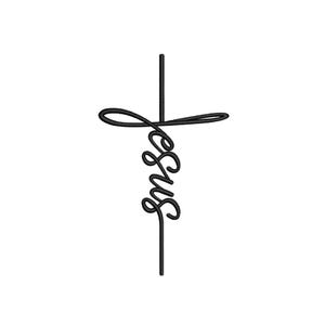Jesus Embroidery Design, 5 sizes, Instant download