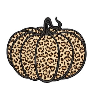 Pumpkin Applique embroidery design
