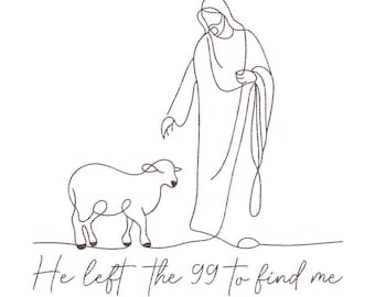Jesus God Bible Lamb Machine Embroidery Design for Janome for Brother Embroidery Machine