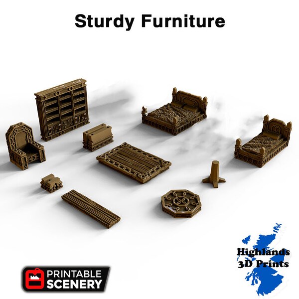 Dungeon Furniture - Etsy UK