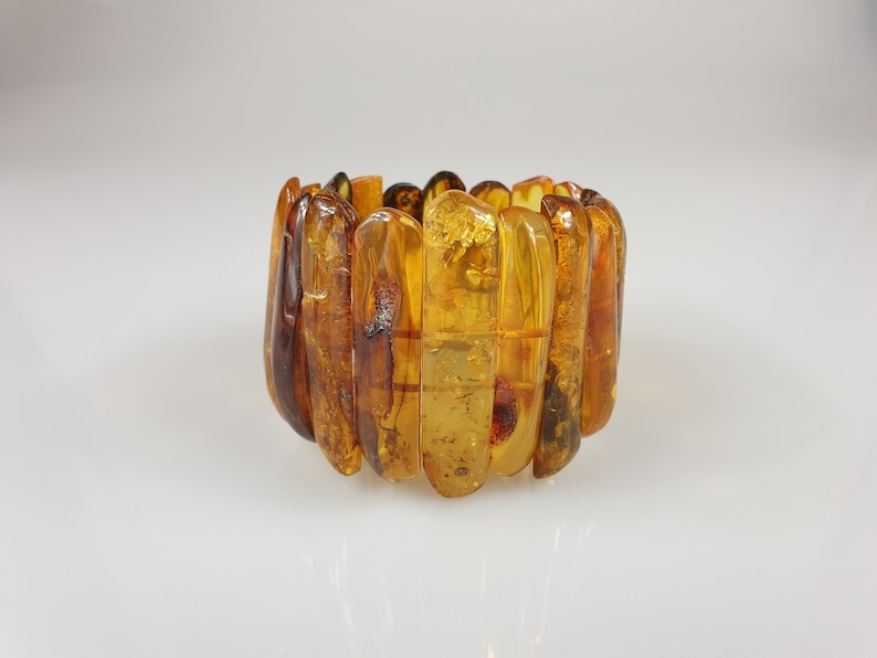 big genuine Baltic amber handmade gemstone bracelet honey yellow stunning gift for woman Huge amber bracelet healing amber stone