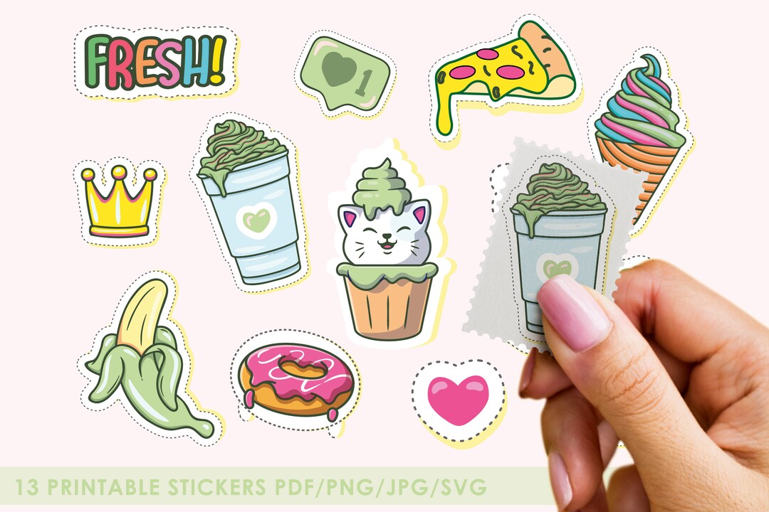 Printable Stickers Mental Health | Motivation Stickers | Planner ...